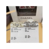 Белые Серьги Chanel белый значок перламутр камни