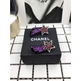 Серьги Chanel разноцветная комета