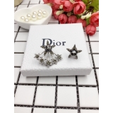 Серьги Christian Dior звезда жемчужинка камни + звезда жемчужинка звезды 